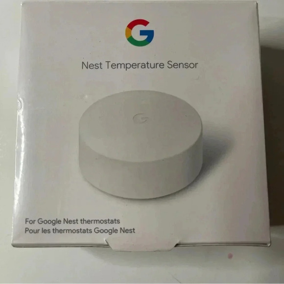 google Other - Google Nest Temperature Sensor - White NEW IN SEALED BOX